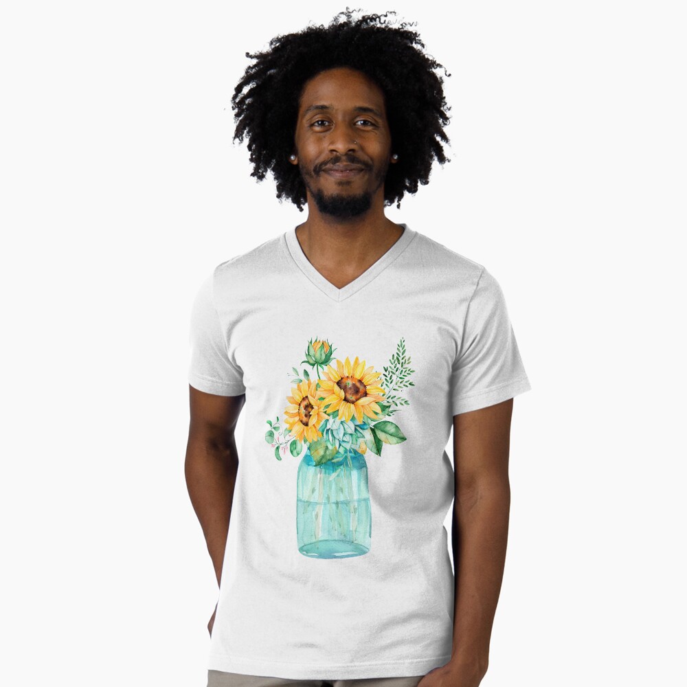 Aperçu de l'œuvre T-shirt col V créée et vendue par SouthPrints.