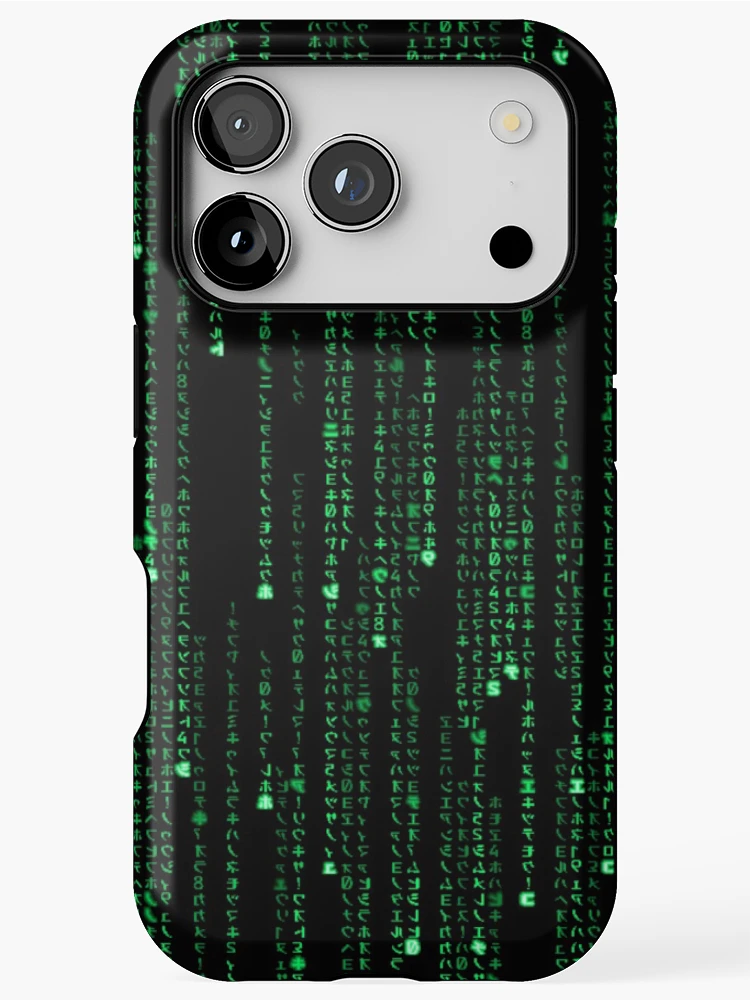 Thumbnail 1 of 4, iPhone Case, Matrix Code designed and sold by bradmcker.