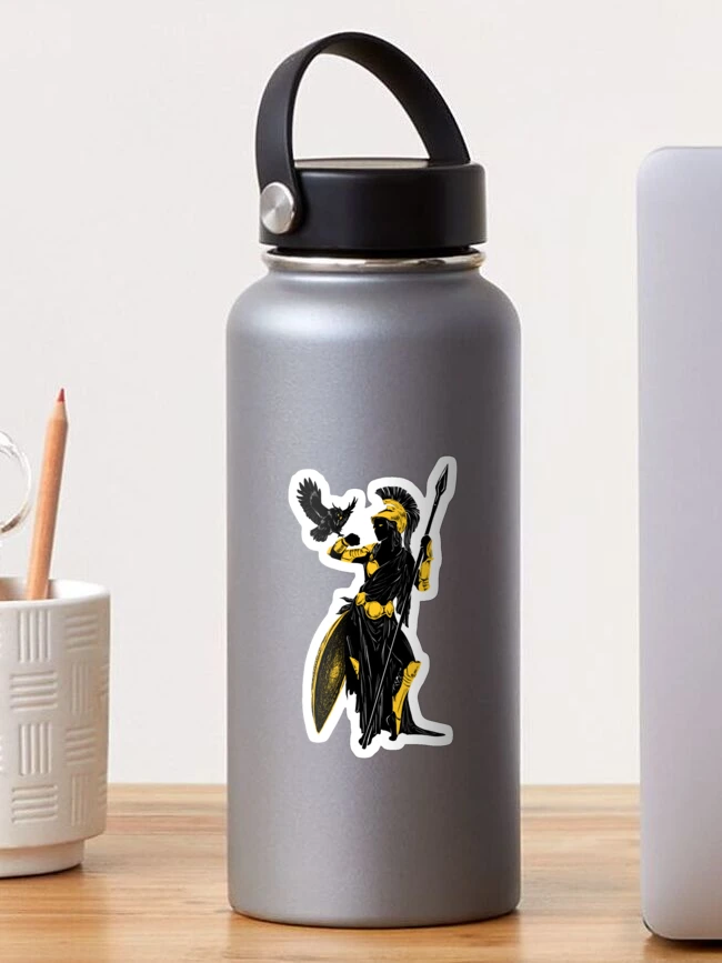 Thumbnail 1 of 3, Sticker, Athena Silhouette designed and sold by Lion & Lantern Designs.