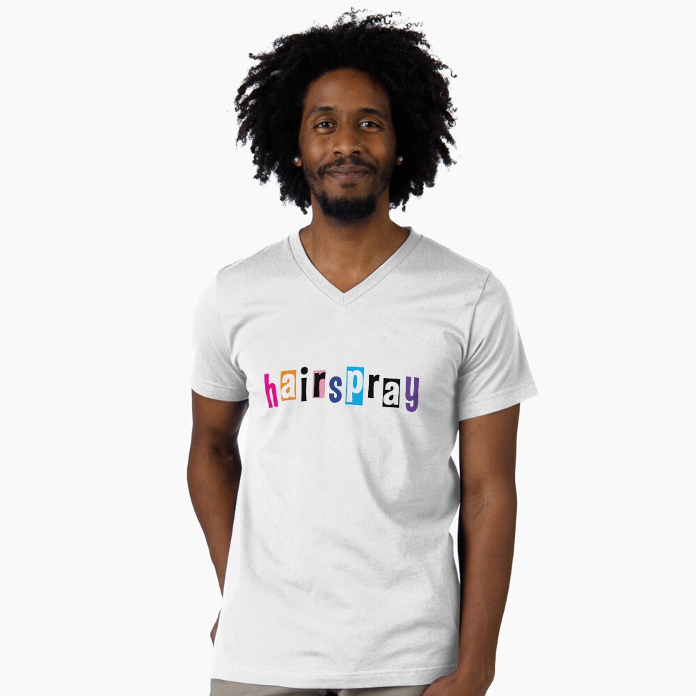 Vista previa del artículo con la obra «Camiseta de cuello en V», diseñado y vendido por Backstage by Leyzel.