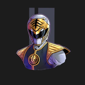 Artwork thumbnail, Tommy The White Ranger by PODLizardWizard