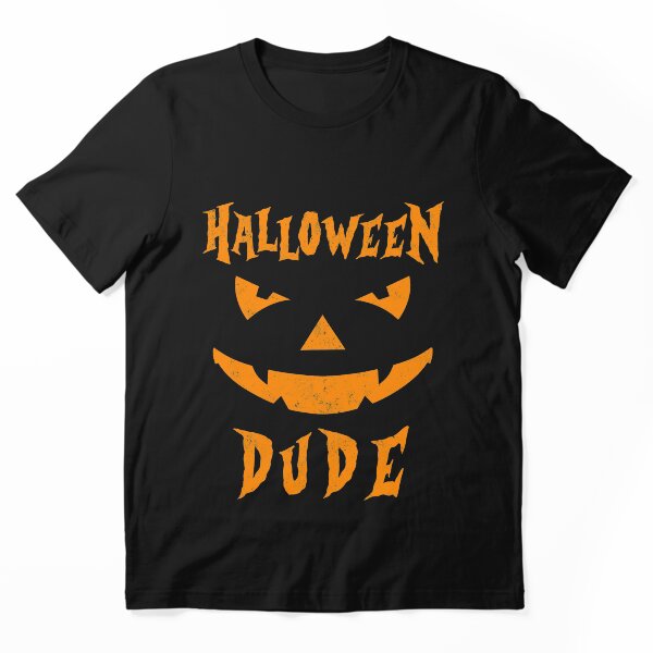 Aperçu de l'œuvre Halloween Dude citrouille visage cadeaux Jack o Lantern Costume créée et vendue par Nikolaienko Artem.