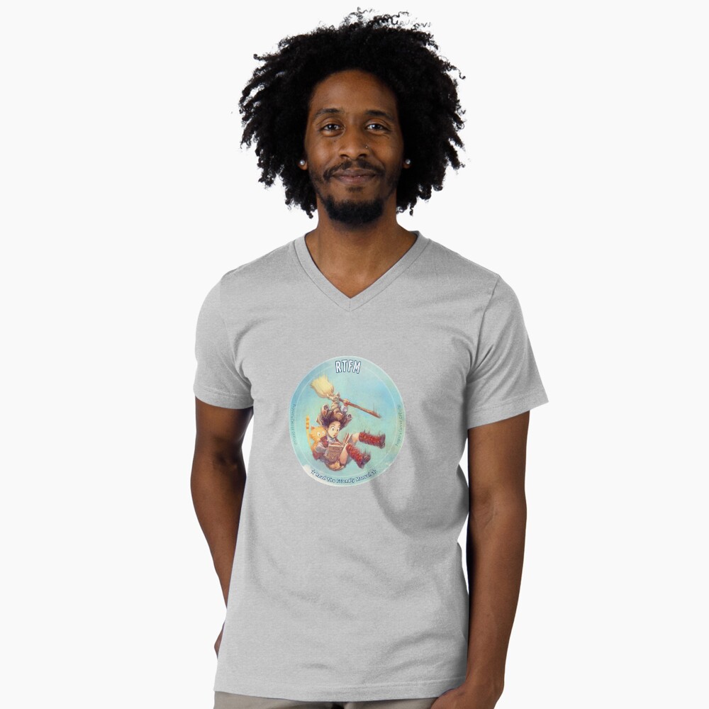 Vista previa del artículo con la obra «Camiseta de cuello en V», diseñado y vendido por davidrevoy.
