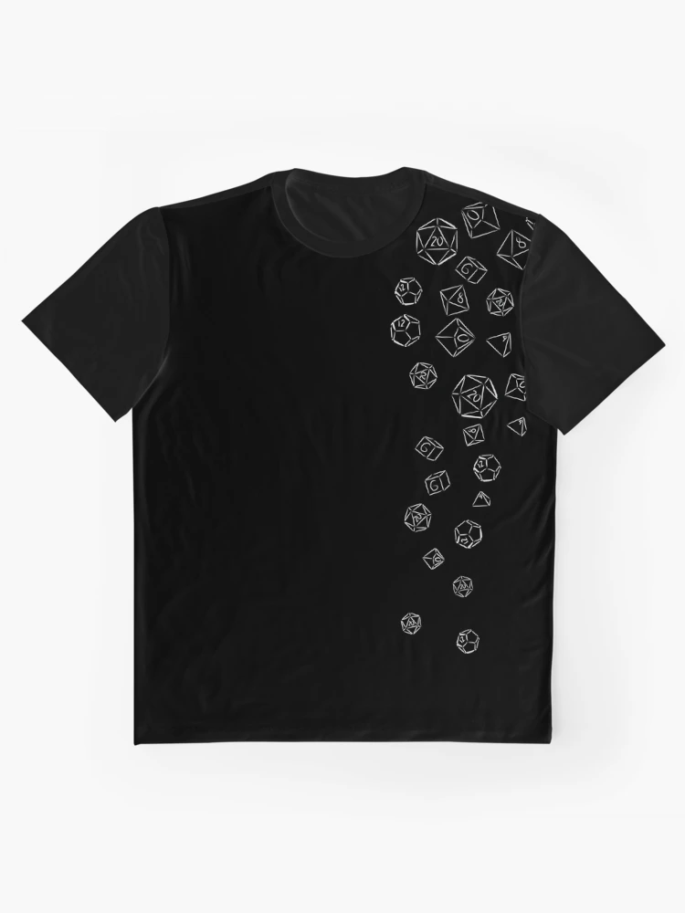 Aperçu 1 sur 4. T-shirt graphique avec l'œuvre parfait sur n'importe quel dessus de table. Ressemble mieux aux couleurs sombres. créée et vendue par nicegnome.