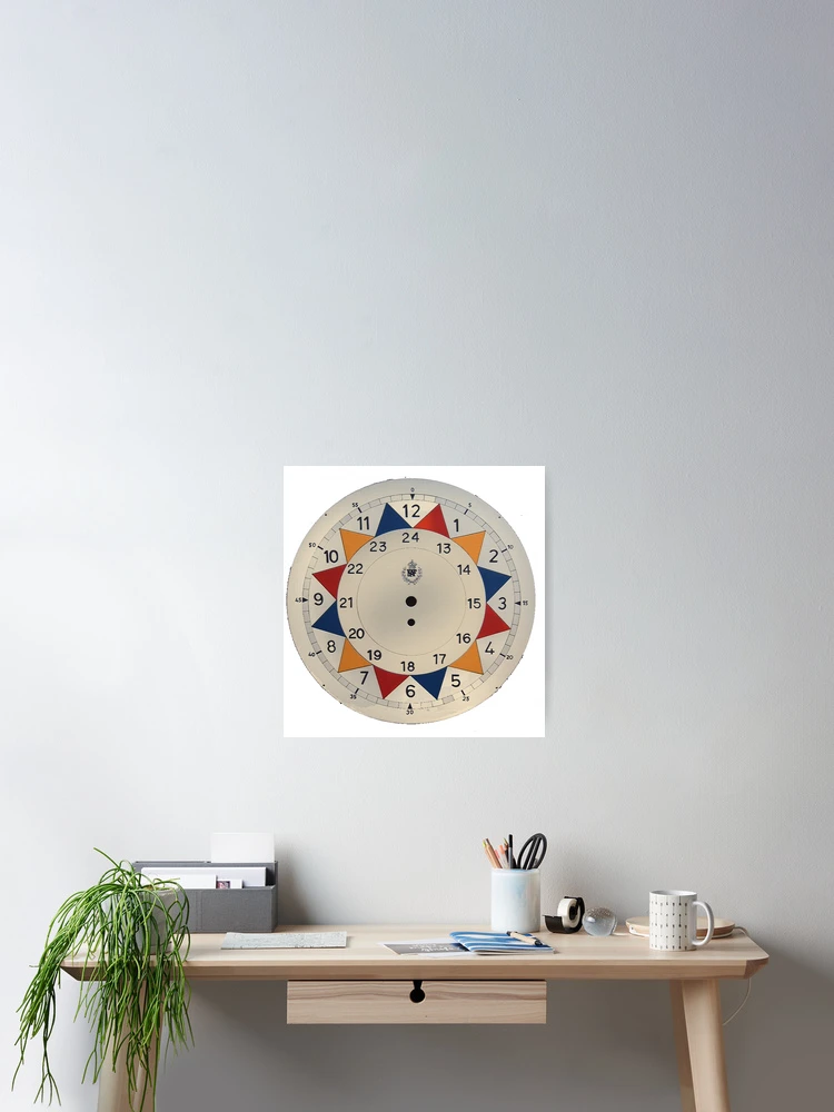 Thumbnail 2 of 3, Poster, RAF Sector clock designed and sold by JohnLowerson.