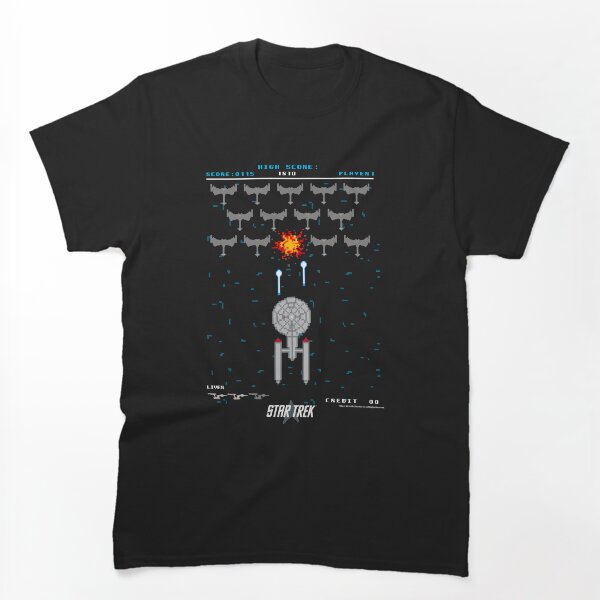 Item preview, Star Trek Original Series Pixel Art Battle Scene designed and sold by FifthSun.