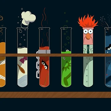 Imagen de la obra Ciencia de los Muppets: Química de DeepSpaceDesigns