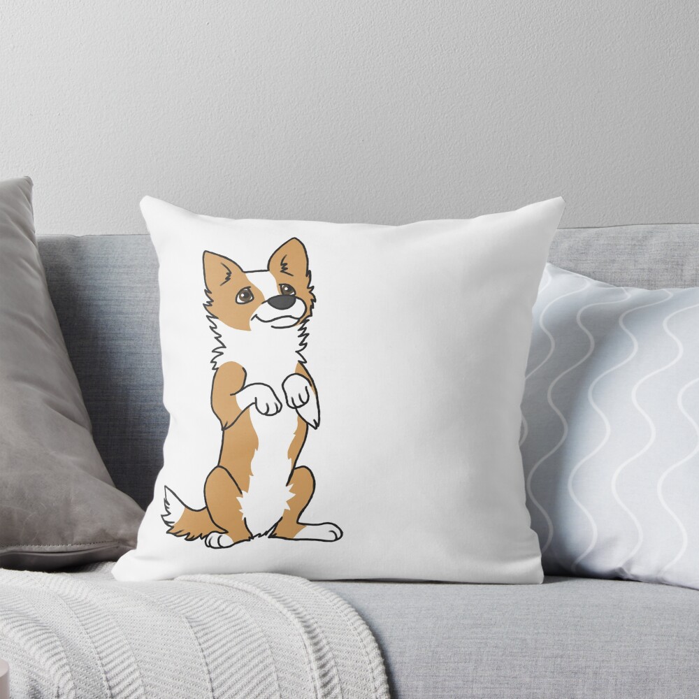 Item preview, Throw Pillow designed and sold by TheArtofDogs.