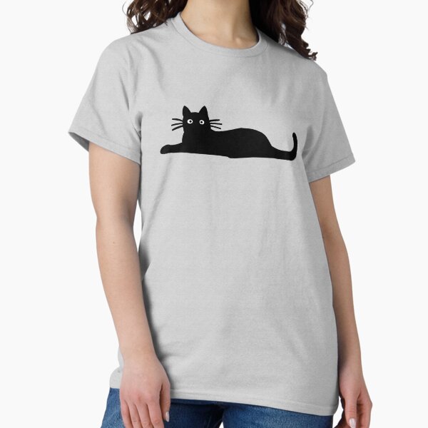 Artikelvorschau, Schwarze Katze entworfen und verkauft von Jenn Inashvili.