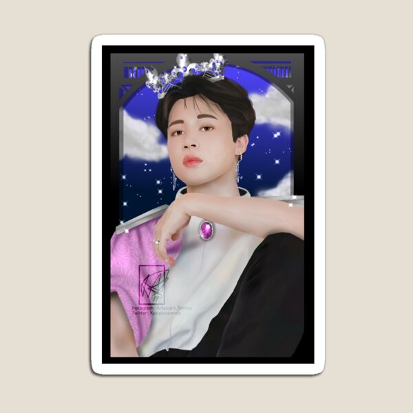 Aperçu de l'œuvre Bts - Jimin créée et vendue par ArtsuGirlSmiley.