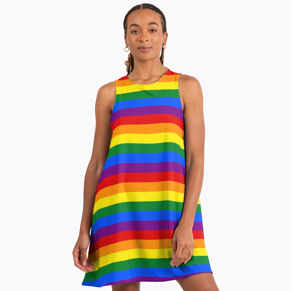 Vista previa del artículo con la obra «Vestido acampanado», diseñado y vendido por flashman.