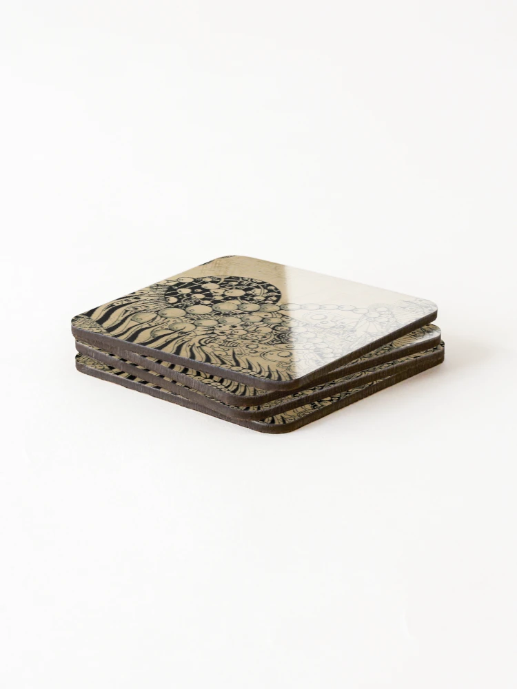 Thumbnail 4 of 5, Coasters (Set of 4), Sea of Holes designed and sold by Julijuls.