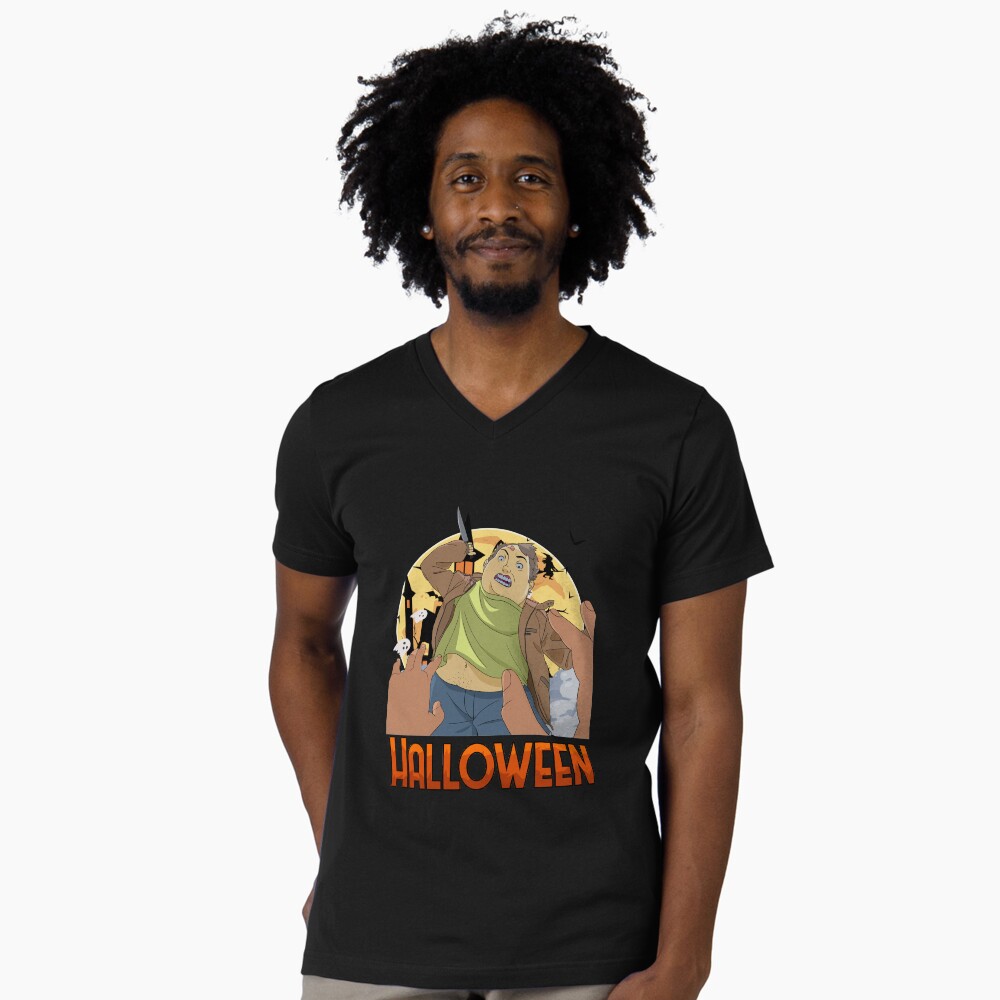 Aperçu de l'œuvre T-shirt col V créée et vendue par Nosek1ng.