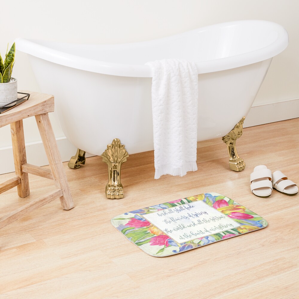 Item preview, Bath Mat designed and sold by Theatre Thoughts.