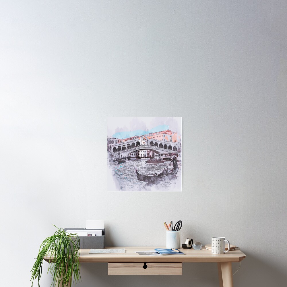Vista previa del artículo con la obra «Póster», diseñado y vendido por AM FineArtPrints.