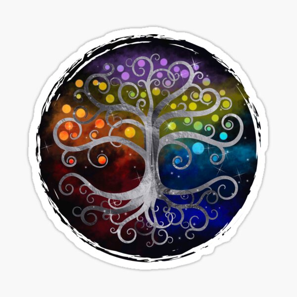 Item preview, Árbol de la vida en espiral de plata designed and sold by k9printart.
