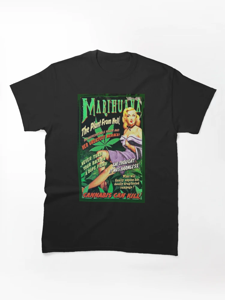 Thumbnail 1 von 7, Classic T-Shirt, Pflanze aus der Hölle! designt und verkauft von StrainSpot.