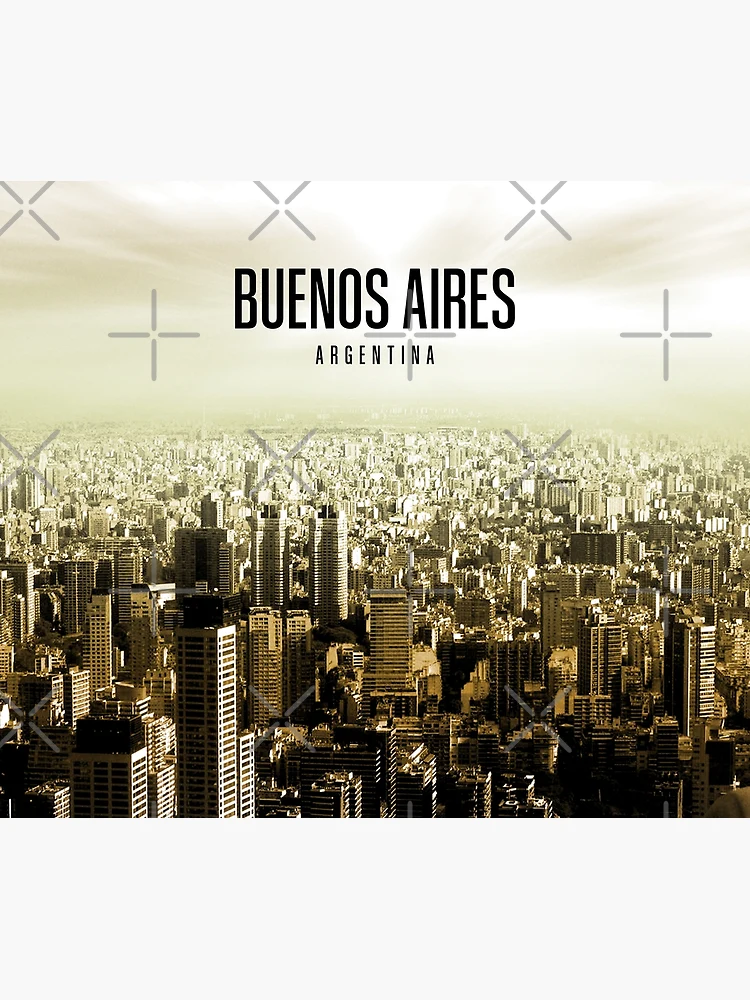 Aperçu 3 sur 3. Poster avec l'œuvre Buenos Aires, Argentine créée et vendue par HomeLivingCo.