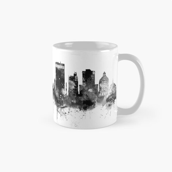 Item preview, Asheville North Carolina Skyline designed and sold by ArtPrints.