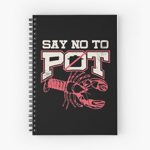 Item preview, Lobster Pun Fun Gift Design Say No To Pot design designed and sold by Lisbob.