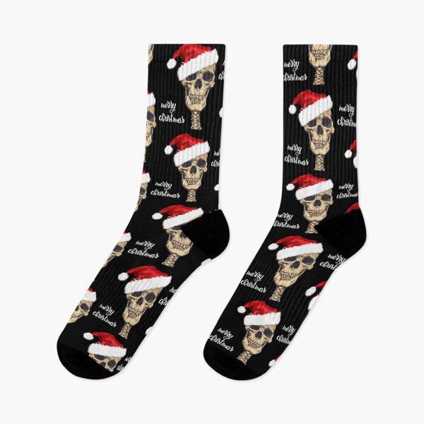 Item preview, Calavera gótica feliz navidad designed and sold by headpossum.