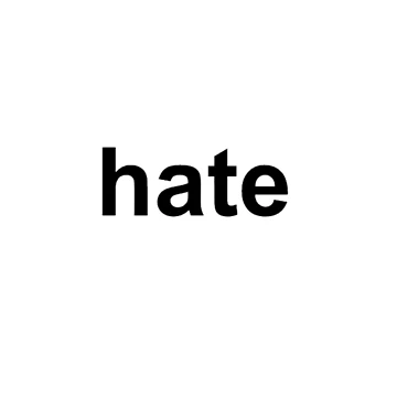 Artwork thumbnail, hate by Simplistics