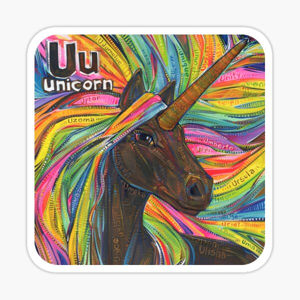 Item preview, U es para unicornio designed and sold by Gwenn Seemel.