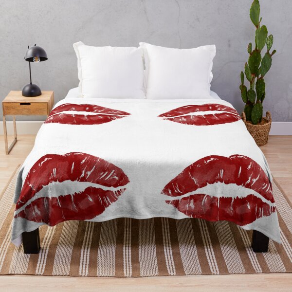 Item preview, Red Lipstick Kiss Print designed and sold by newburyboutique.