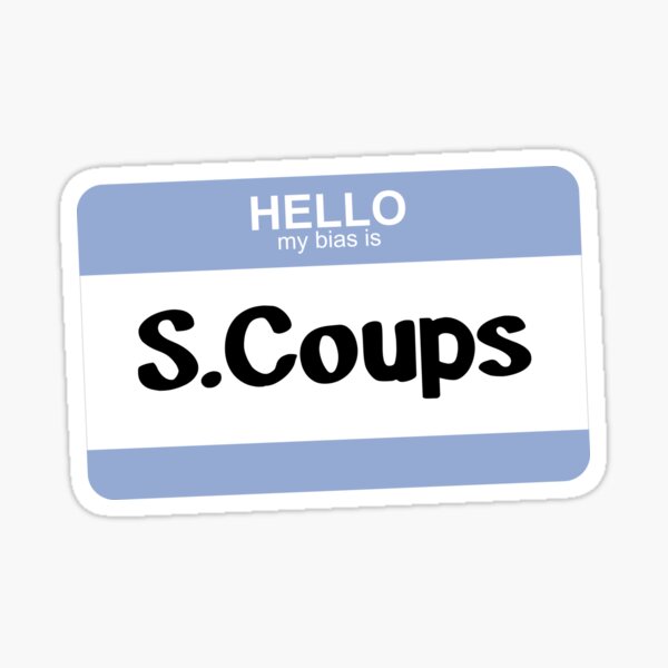 Item preview, My Bias is S.Coups designed and sold by silvercrystal.