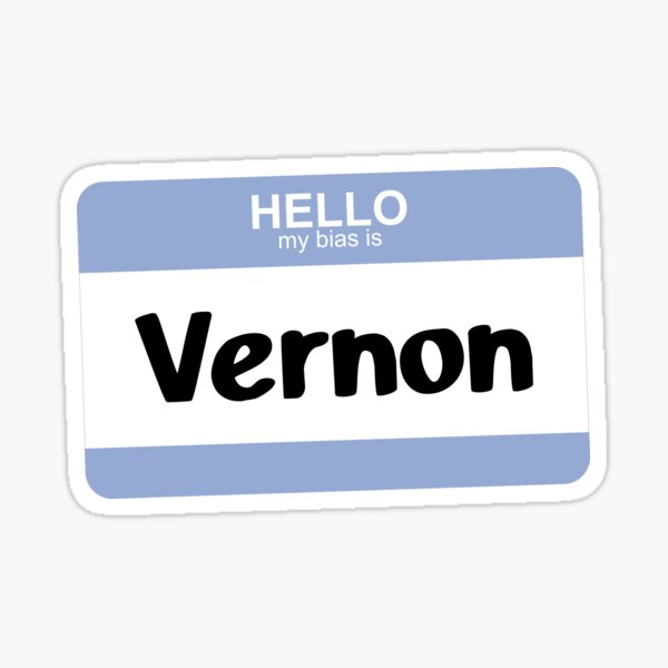 Item preview, My Bias is Vernon designed and sold by silvercrystal.
