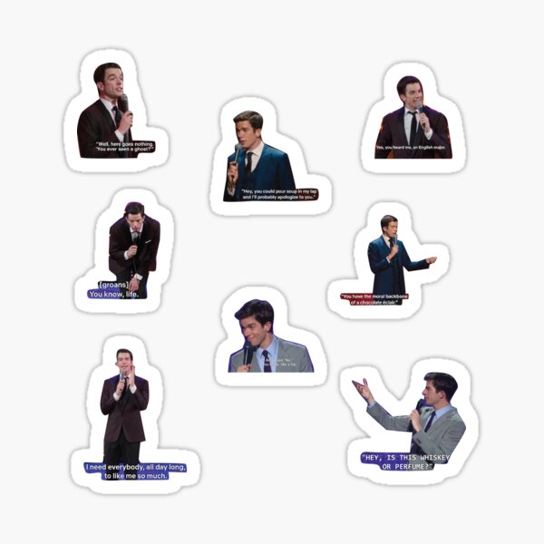 Aperçu de l'œuvre les sages paroles de John Mulaney créée et vendue par clairefromke.
