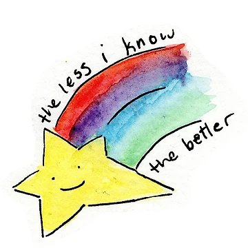 Artwork thumbnail, the less i know the better by alenac