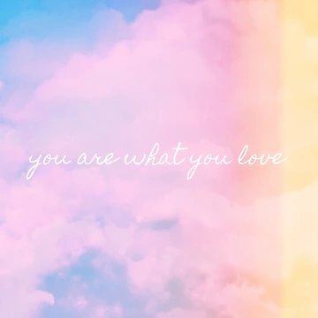 Vorschaubild zum Design Du bist was du liebst von asoleildesign