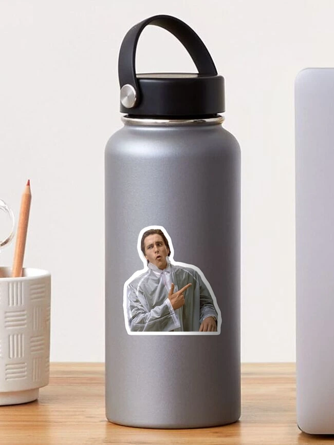 Thumbnail 1 of 3, Sticker, American psycho Patrick Bateman designed and sold by marmi0.