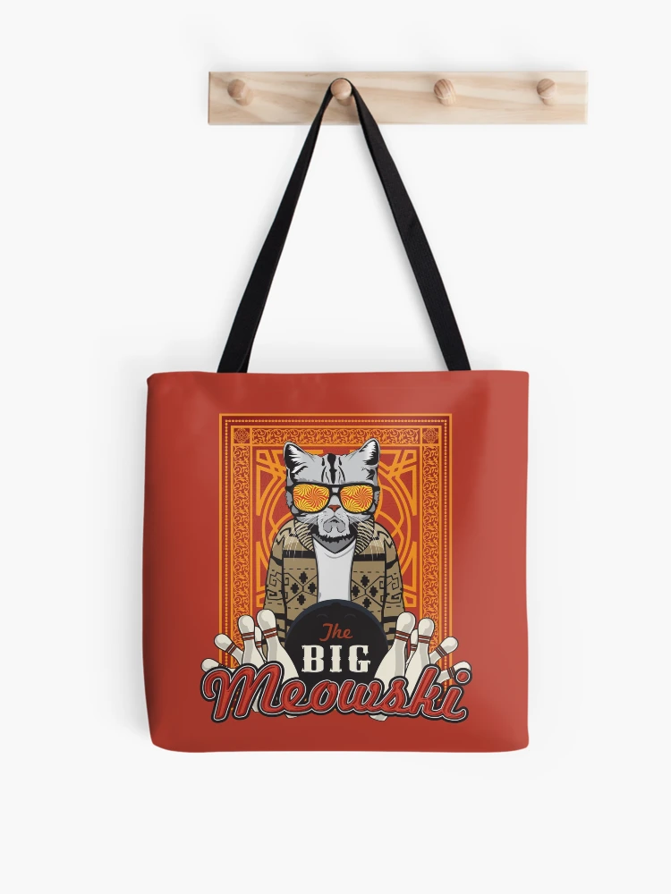 Thumbnail 1 of 2, Tote Bag, The Big Meowski designed and sold by 31Threads.