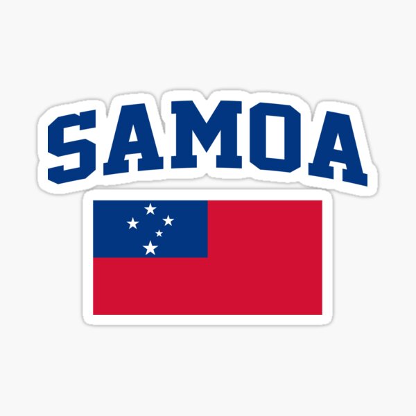 Aperçu de l'œuvre Drapeau des Samoa créée et vendue par TheLastStand.