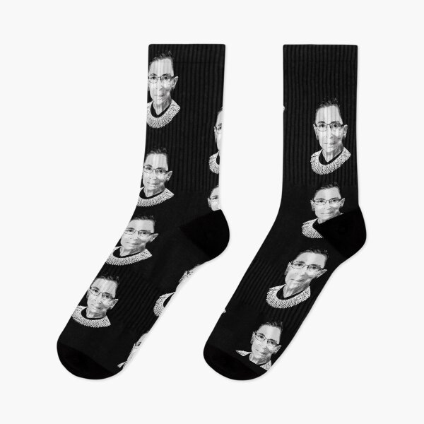 Item preview, Ruth Bader Ginsburg  designed and sold by SOCKSbySBD.