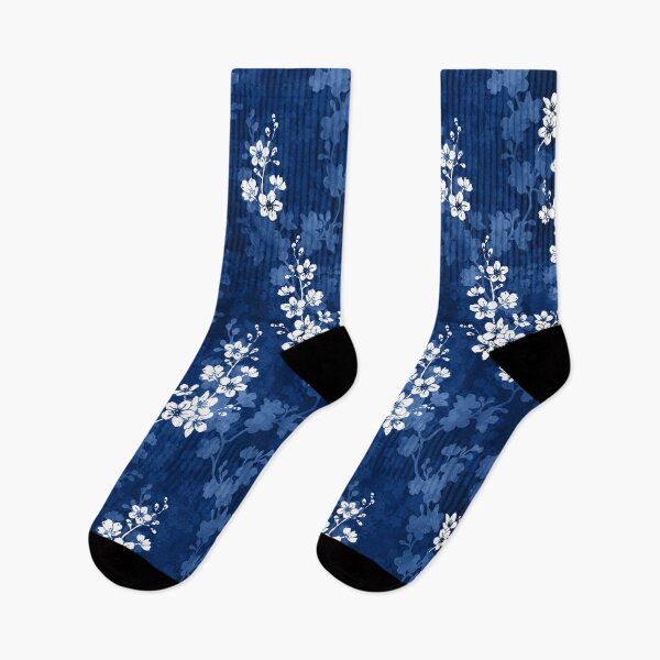 Item preview, Sakura florece en azul profundo designed and sold by adenaJ.
