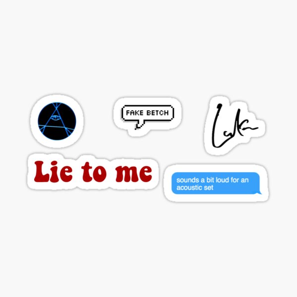 Aperçu de l'œuvre Pack d'autocollants de Luke Hemmings créée et vendue par mhj5503.
