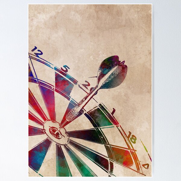Item preview, dardos deporte arte # dardos # deporte designed and sold by JBJart.