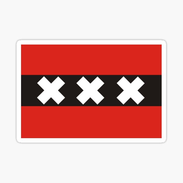 Artikelvorschau, Amsterdam Flagge entworfen und verkauft von tony4urban.