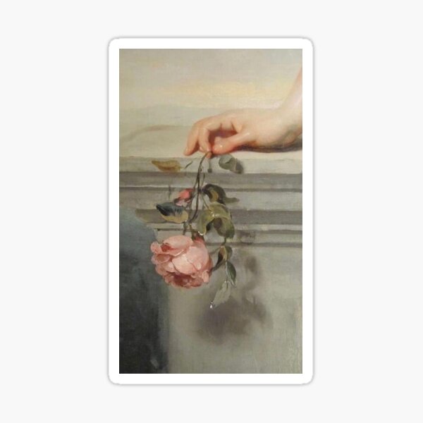 Item preview, Pintura de la flor estética designed and sold by Ethereal Amour.