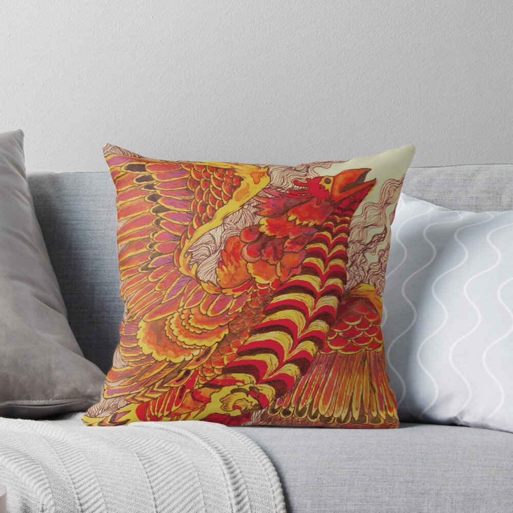 Item preview, Throw Pillow designed and sold by Victoria Cook.