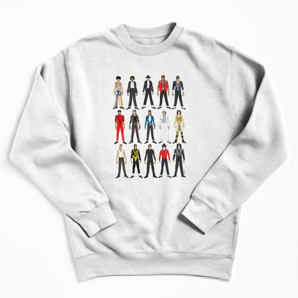 Aperçu de l'œuvre Les tenues de King Jackson Pop Music Fashion créée et vendue par NOTSNIW ART.