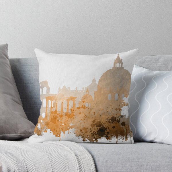 Item preview, Rome Italy City Warm Skyline designed and sold by DimDom.