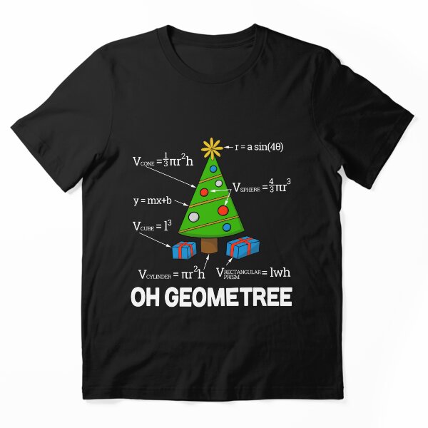 Item preview, Matemáticas Geometría Árbol de Navidad Geometree designed and sold by skyfire99.