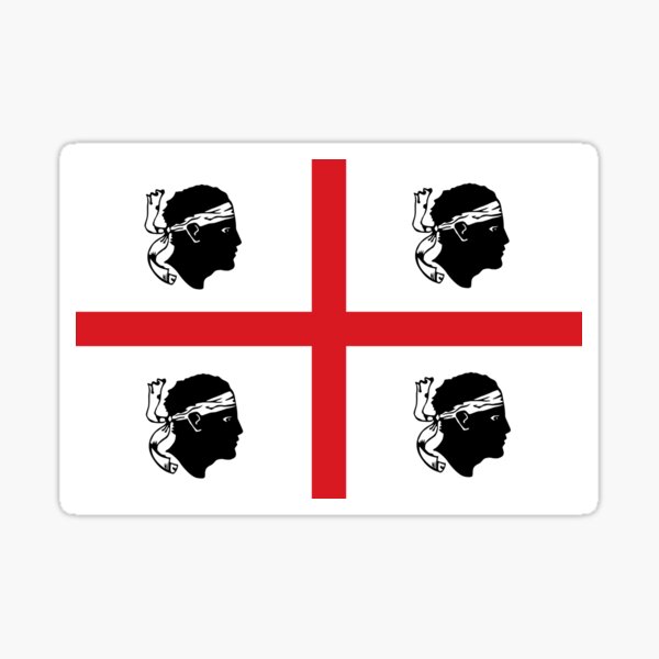 Artikelvorschau, Flagge von Sardinien entworfen und verkauft von tony4urban.