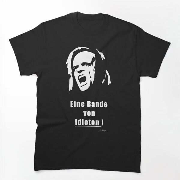 Artikelvorschau, Klaus Kinski - Idioten entworfen und verkauft von Fetzenbude.