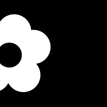 Aperçu de l'œuvre Graphique de fleur de contraste rétro audacieux de ArtformDesigns