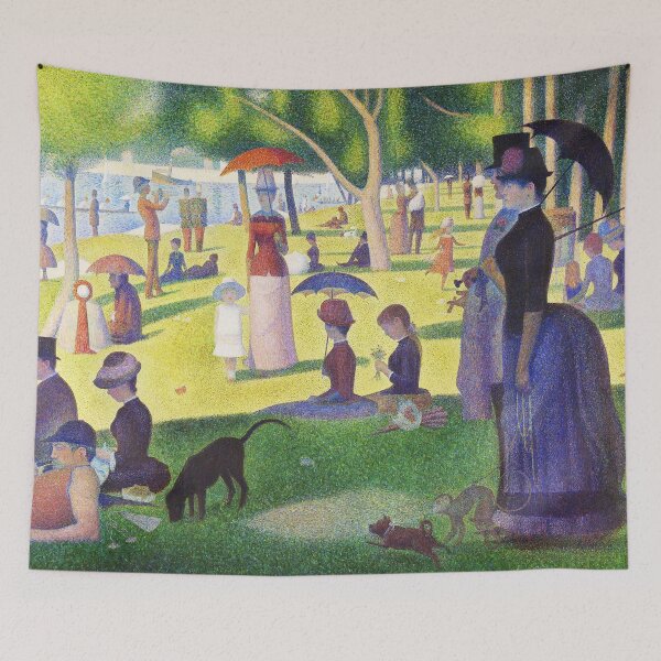 Aperçu de l'œuvre Un dimanche à La Grande Jatte - Georges Seurat créée et vendue par HiPrincess.